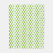 Couverture Polaire Ensemble de dossiers verts botaniques (Devant)