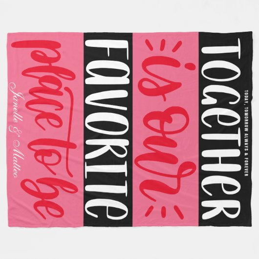 Couverture Polaire Ensemble est notre préféré | Script de brosse mode (Devant (Horizontal))