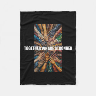 Couverture Polaire Ensemble, Nous Sommes Plus Forts - Jour Du Respect
