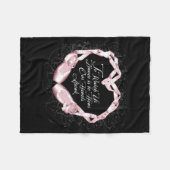 Couverture Polaire Entendez nos coeurs de ballet (Devant (Horizontal))