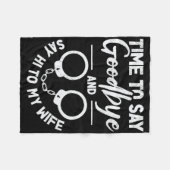 Couverture Polaire Enterrement de vie de garçon drôle Simple Jga  (Devant (Horizontal))