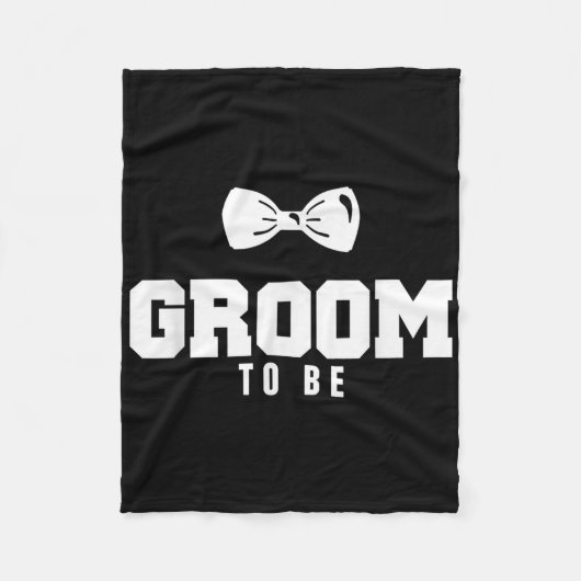 Couverture Polaire Enterrement de vie de garçon du marié  (Devant)