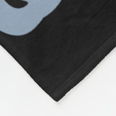 Couverture Polaire Enterrement de vie de garçon groovy du marié  (Coin)