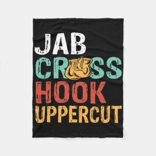 Couverture Polaire Entraînement de boxeur Jab Cross Hook Uppercut Hom