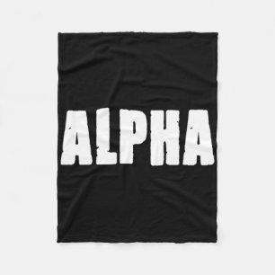 Couverture Polaire Entraînement de lapin de gym Alpha Bodybuilding Fi