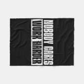 Couverture Polaire Entraînement Personne Ne S'Occupe De Travailler Pl (Devant (Horizontal))