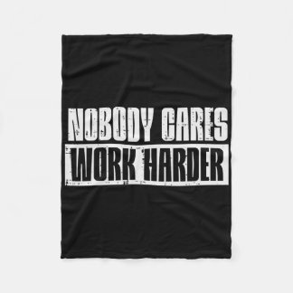 Couverture Polaire Entraînement Personne Ne S'Occupe De Travailler Pl