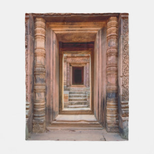 Couverture Polaire Entrée d'Angkor Wat, Cambodge