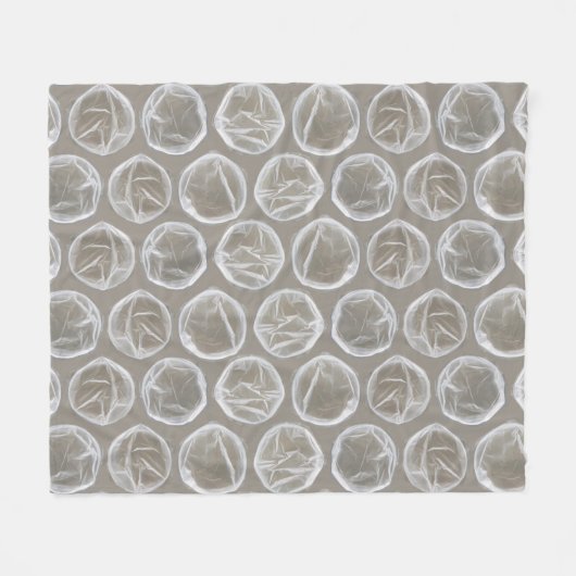 Couverture Polaire enveloppe bulle (Devant (Horizontal))