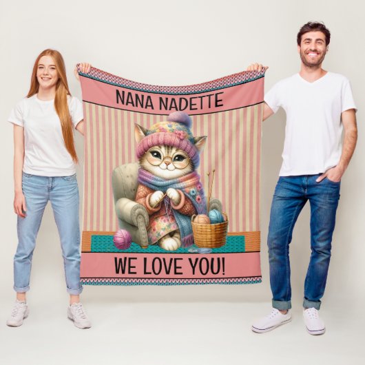 Couverture Polaire Enveloppé dans Love Fleece Blanket (En situation)