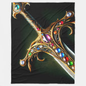 Couverture Polaire Épée (Devant)