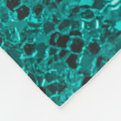 Couverture Polaire Épercées turquoise : Bright Close Up Foundation (Coin)