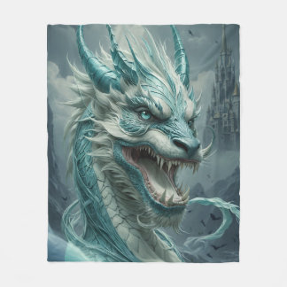 Couverture Polaire Epic Blue Storm Dragon