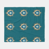 Couverture Polaire Epic Fantasy Shield with Radiant Energy Burst – Ma (Devant (Horizontal))