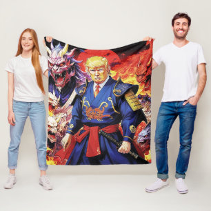 Couverture Polaire Epic Trump Samurai Anime