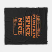 Couverture Polaire Épices citrouilles Et Tout Nice, Automne Automne A (Devant (Horizontal))