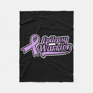 Couverture Polaire Epilepsy Awareness Design Warrior Gift 