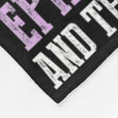 Couverture Polaire Epilepsy Awareness Epileptic Warrior Survivor 6  (Coin)