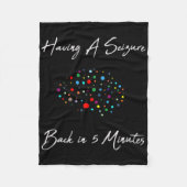 Couverture Polaire Epilepsy Awareness Having A Seizure  (Devant)