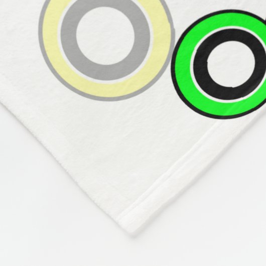 Couverture Polaire Épouses multicolores (Coin)