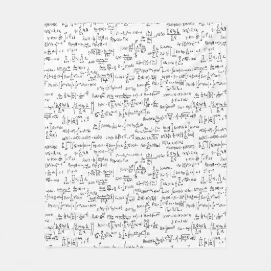 Couverture Polaire Équations //de maths écrites par main (Devant)