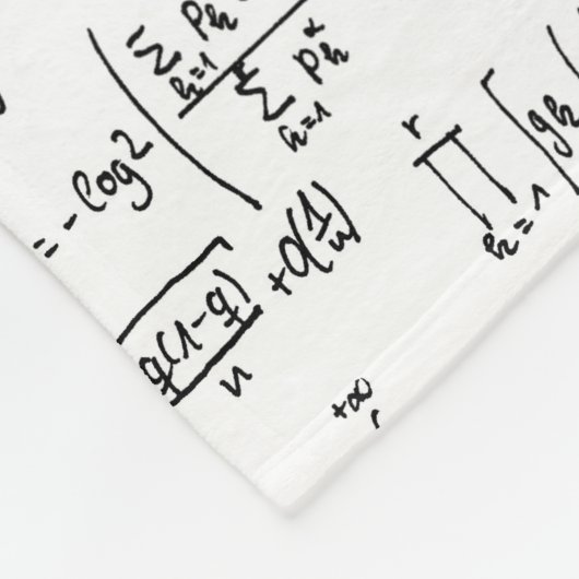 Couverture Polaire Équations //de maths écrites par main (Coin)