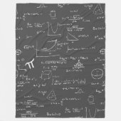 Couverture Polaire Équations mathématiques Formules algèbre Nerd (Devant)