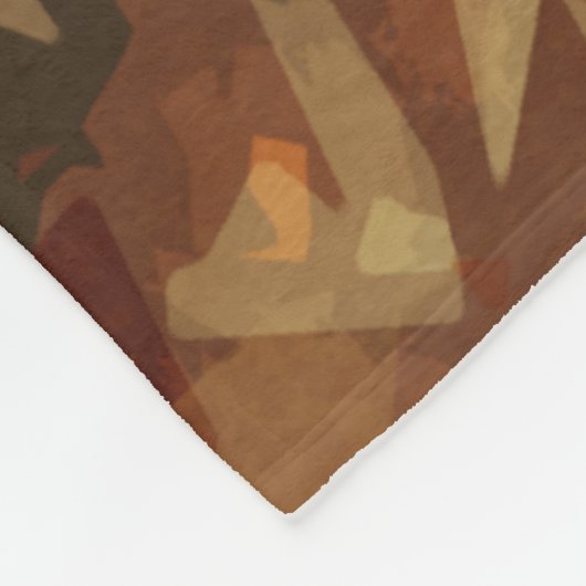 Couverture Polaire Équilibrer les rochers Impressionnisme Abstrait (Coin)