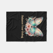 Couverture Polaire Équilibrer votre être (Devant (Horizontal))