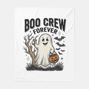 Couverture Polaire Équipage Boo Forever Vintage Fantôme Chemise Hallo