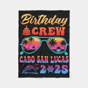 Couverture Polaire Équipage d'anniversaire à Cabo San Lucas Croisière