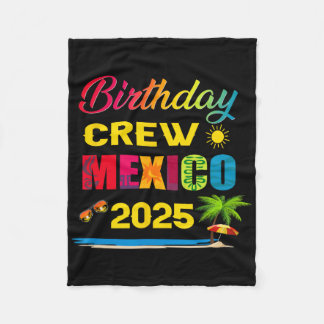 Couverture Polaire Équipage d'anniversaire Mexique 2025 Croisière Vac