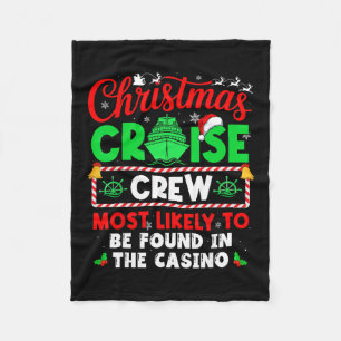 Couverture Polaire Équipage de croisière de Noël le plus susceptible