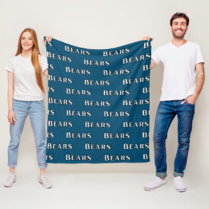 Couverture Polaire Équipe Bears Marine Blue