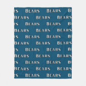 Couverture Polaire Équipe Bears Marine Blue (Devant)