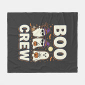 Couverture Polaire Équipe Boo fantômes de Halloween Conception vector (Devant (Horizontal))
