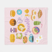 Couverture Polaire Équipe brunch (Devant (Horizontal))