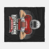 Couverture Polaire Équipe championnat de football (Devant (Horizontal))