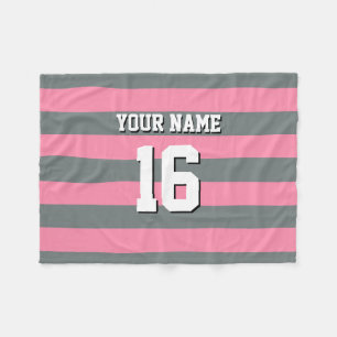 Couverture Polaire Équipe cycliste Flamingo Pink Charcoal Jersey Prep