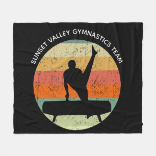 Couverture Polaire Équipe cycliste Mens Gymnastique Pommel Horse Cou