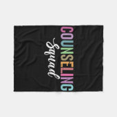 Couverture Polaire Équipe de counseling Sensibilisation à la santé me (Devant (Horizontal))