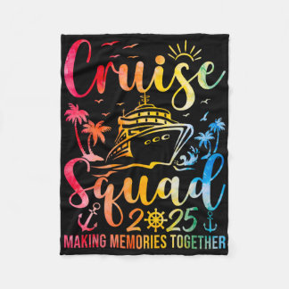 Couverture Polaire Équipe de croisière 2025 Vacances d'été en famille