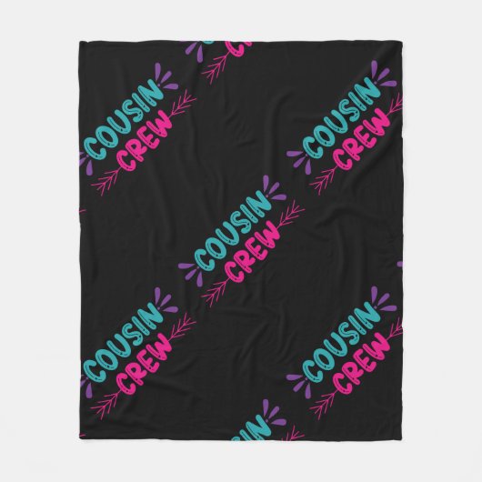 Couverture Polaire Équipe de Cute Cousin (Devant)