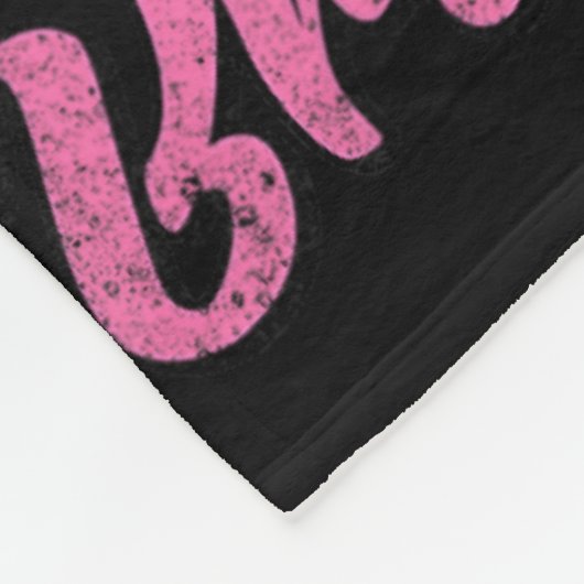 Couverture Polaire Équipe de la mariée Camping rétro Camp de fête de  (Coin)