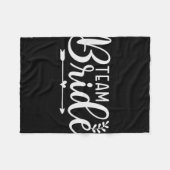 Couverture Polaire Équipe de mariée EVJF Équipée de demoiselle d'honn (Devant (Horizontal))