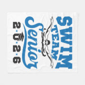 Couverture Polaire Équipe de natation Senior 2026 (Devant (Horizontal))