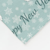 Couverture Polaire Équipe de père Noël (Coin)