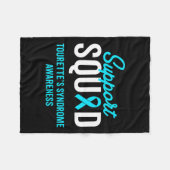 Couverture Polaire Équipe de soutien à la sensibilisation des surviva (Devant (Horizontal))