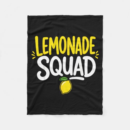 Couverture Polaire Équipe de stand de limonade Équipe de limonade (Devant)