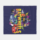 Couverture Polaire Équipe de superhéros Batwheel™ (Devant (Horizontal))